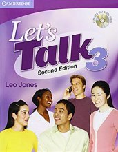 خرید کتاب زبان لتس تاک ویرایش دوم Lets Talk 3 With CD Second Edition