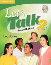 خرید کتاب زبان لتس تاک ویرایش دوم Lets Talk 2 With CD Second Edition