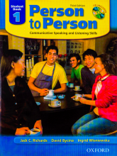 خرید کتاب پرسون تو پرسون یک ویرایش سوم Person to Person 1 (3rd)+CD