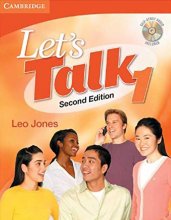 خرید کتاب زبان لتس تاک ویرایش دوم Lets Talk 1 With CD Second Edition