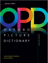 خرید کتاب دیکشنری تصویری عربی انگلیسی  Oxford Picture Dictionary English-Arabic(OPD)3rd+CD