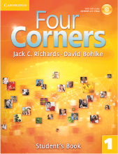 خرید کتاب آموزشی فورکرنرز ویرایش قدیم Four Corners 1 Student Book and Work book with CD