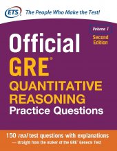 خرید کتاب آفیشیال جی آر ای کوانتیتیتیو ویرایش دوم Official GRE Quantitative Reasoning Practice Questions 2nd
