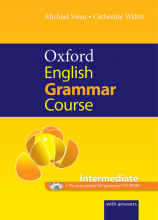خرید کتاب زبان آکسفورد انگلیش گرامر کورس اینترمدیت Oxford English Grammar Course Intermediate