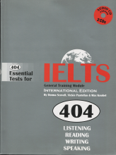 خرید کتاب زبان 404Essential Tests for IELTS General Training Module Book