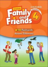 خرید فلش کارت امریکن فمیلی اند فرندز American Family and Friends 4 Second Edition