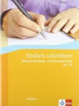 خرید کتاب آلمانی einfach schreiben! deutsch als zweit -und fremdsprache A2-B1