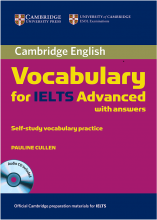 خرید کتاب واژگان کمبریج انگلیش وکبیولری فور آیلتس ادونسد Cambridge English Vocabulary for IELTS Advanced with Answers