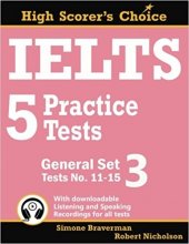 خرید IELTS 5 Practice Tests, General Set 3: Tests No. 11-15