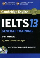 خرید راهنمای آيلتس کمبريج 13 جنرال Cambridge IELTS 13 (Gen)+CD