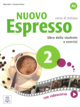 خرید کتاب ایتالیایی اسپرسو Nuovo Espresso 2 (Italian Edition): Libro Studente A2