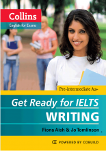 خرید کتاب زبان کالینز گت ردی فور آیلتس رایتینگ پری اینترمدیت COLLINS Get Ready for IELTS Writing Pre-Intermediate