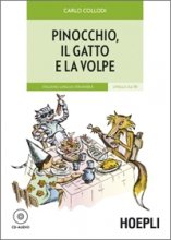 خرید کتاب داستان ایتالیایی Pinocchio, il gatto e la volpe