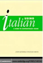 خرید کتاب ایتالیایی Using Italian A guide to contemporary usage
