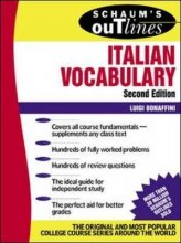 خرید کتاب ایتالیایی Schaum's Outline of Italian Vocabulary, Second Edition