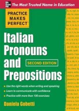 خرید کتاب ایتالیایی Practice Makes Perfect Italian Pronouns And Prepositions