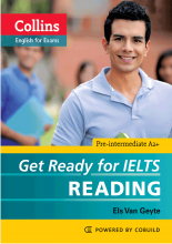 خرید کتاب زبان کالینز گت ردی فور آیلتس ریدینگ پری اینترمدیت COLLINS Get Ready for IELTS Reading Pre-Intermediate