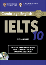 خرید کتاب آیلتس کمبریج IELTS Cambridge 10 + CD