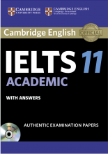 خرید کتاب آیلتس کمبریج آکادمیک IELTS Cambridge 11 Academic+CD