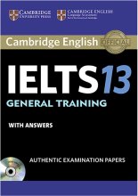 خرید کتاب آیلتس کمبریج جنرال IELTS Cambridge 13 General+CD