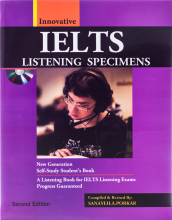 خرید کتاب آیلتس لسینینگ اسپسیمنت IELTS Listening Specimens 2nd+DVD