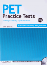 خرید کتاب پت پرکتیس تست PET Practice Tests+CD