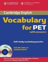 خرید کتاب کمبریج وکبیولاری فور پت Cambridge Vocabulary for PET