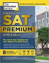 خرید کتاب زبان Cracking the SAT Premium Edition with 8 Practice Tests 2019