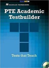 خرید کتاب زبان PTE Academic Testbuilder: Student's Book + Audio CD