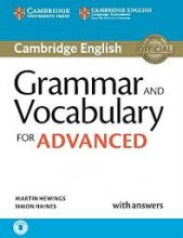 خرید کتاب گرامر اند وکبیولری فور ادونسید بوک Grammar and Vocabulary for Advanced Book