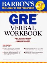 خرید کتاب جی آر ای وربال ورک بوک بارونز Barrons GRE Verbal Workbook 2nd Edition