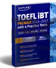 خرید Kaplan TOEFL iBT Premier 2016-2017 with 4 Practice Tests with CD