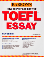 خرید کتاب زبان هو تو پریپر فور د تافل ایسی بارونز How to Prepare for the TOEFL Essay Barrons