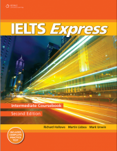خرید IELTS Express Intermediate Second Edition SB+WB with DVD