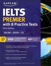 خرید کتاب کاپلن آیلتس پریمیر ویرایش سوم Kaplan IELTS Premier with 8 Practice Tests 3rd+CD