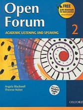 خرید کتاب اپن فروم Open Forum 2 Student Book with Test Booklet