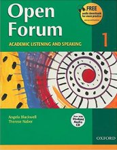 خرید کتاب اپن فروم Open Forum 1 Student Book with Test Booklet