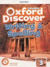 خرید کتاب آکسفورد دیسکاور 3 ویرایش دوم رایتینگ اند اسپلینگ Oxford Discover 3 2nd - Writing and Spelling