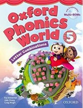 خرید کتاب آکسفورد فونیکس ورد Oxford Phonics World 5 SB+WB+CD