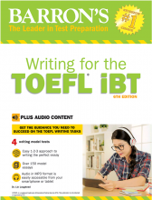 خرید Barrons Writing for the TOEFL iBT 6th +CD