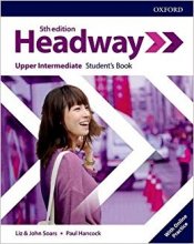 خرید کتاب هدوی آپر اینترمدیت ویرایش پنجم Headway Upper-intermediate 5th edition st + wb + DVD