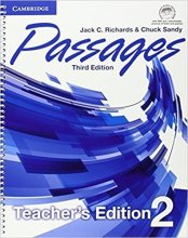 خرید کتاب معلم پسیج دو ویرایش سوم Passages 2 Teacher's Edition Third + CD