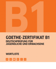 خرید کتاب آلمانی Goethe Zertifikat B1 Wortliste Deutsch