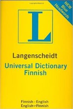 خرید دیکشنری اورجینال فنلاندی Finnish Langenscheidt Universal Dictionary