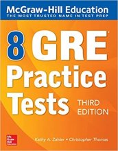 خرید McGraw-Hill Education 8 GRE Practice Tests, Third Edition