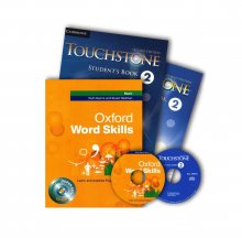 خرید پک کتاب های  تاچ استون 2 و ورد اسکیلز بیسیک Touchstone 2 + Oxford Word Skills Basic