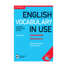 خرید کتاب انگلیش وکبیولری این یوز English Vocabulary in Use Elementary 3rd +CD
