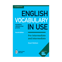 خرید کتاب انگلیش وکبیولری این یوز English Vocabulary in Use Pre Intermediate 4th+CD