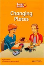 خرید کتاب داستان انگلیسی فمیلی اند فرندز تغییر مکان Family and Friends Readers 4 Changing Places