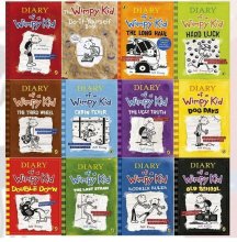 خرید کتاب داستان ویمپی کید Wimpy Kid مجموعه 14 جلدی